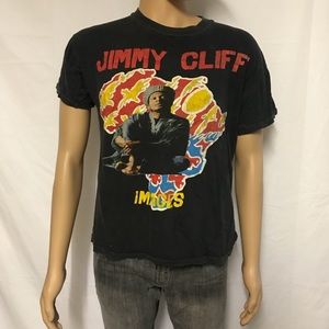 Jimmy cliff images tour shirt 1989 vintage